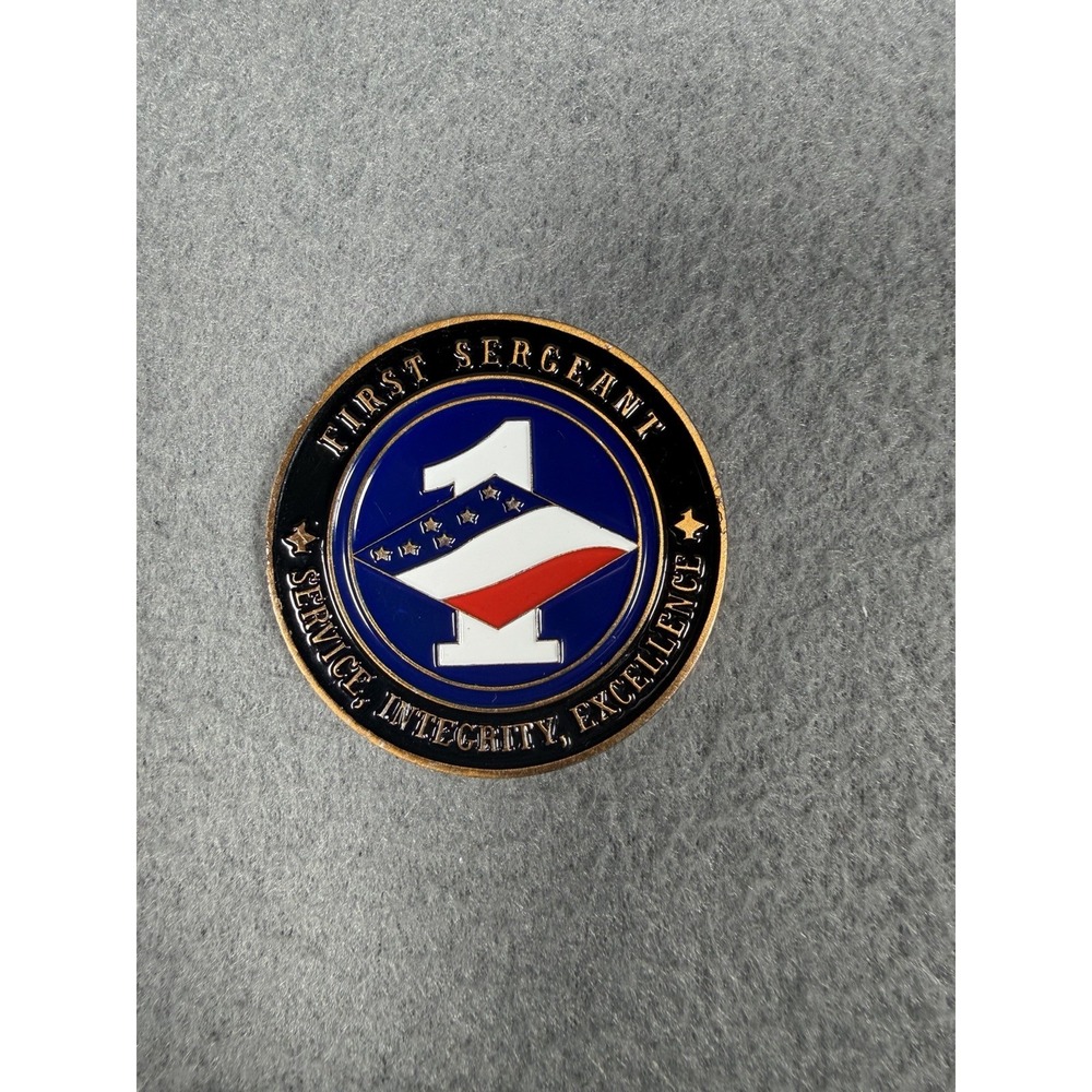 USAF First Sergeant Hurricane Harvey 2017 Ellington Field Challenge Coin